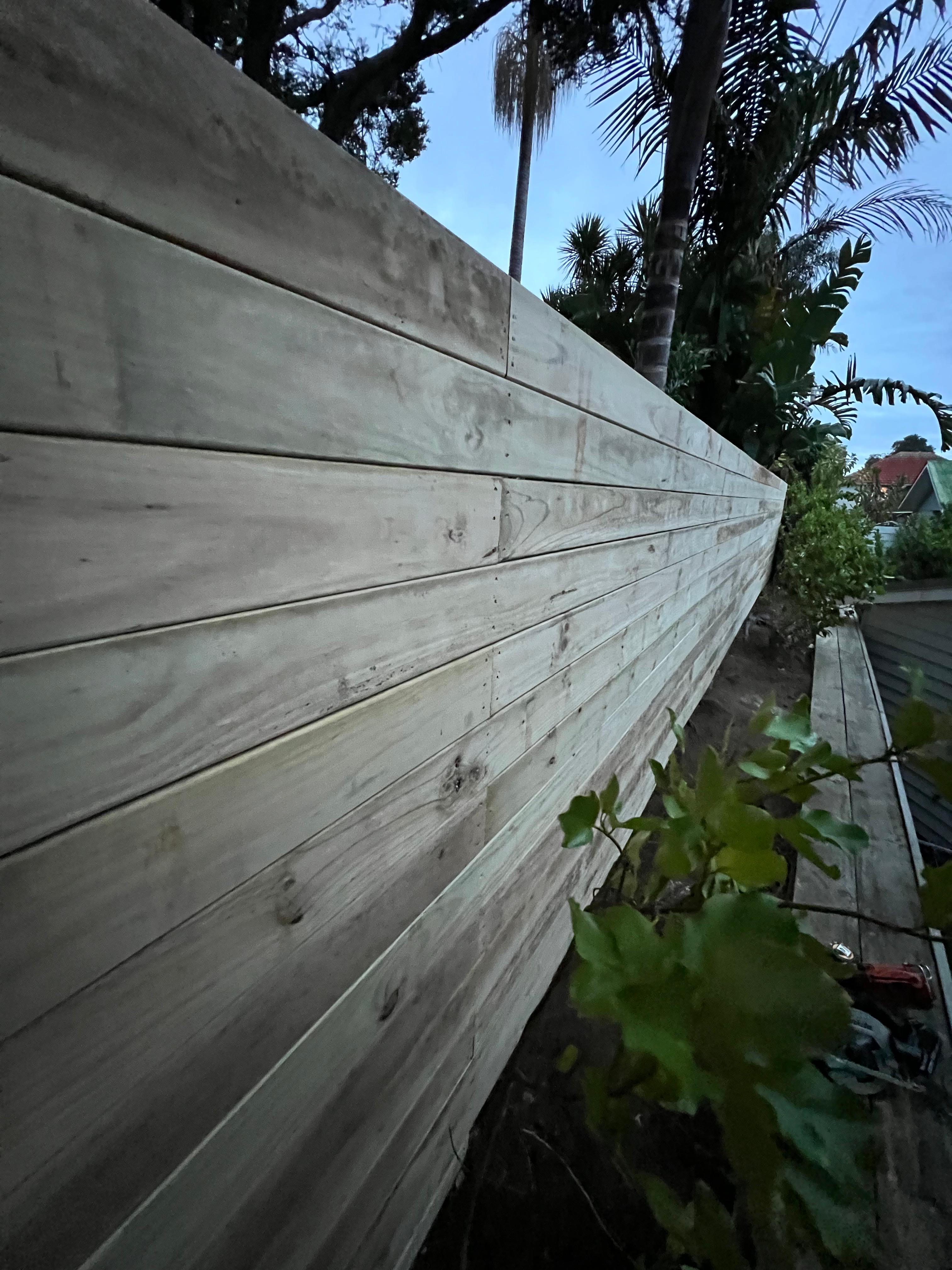 Front fence makeover